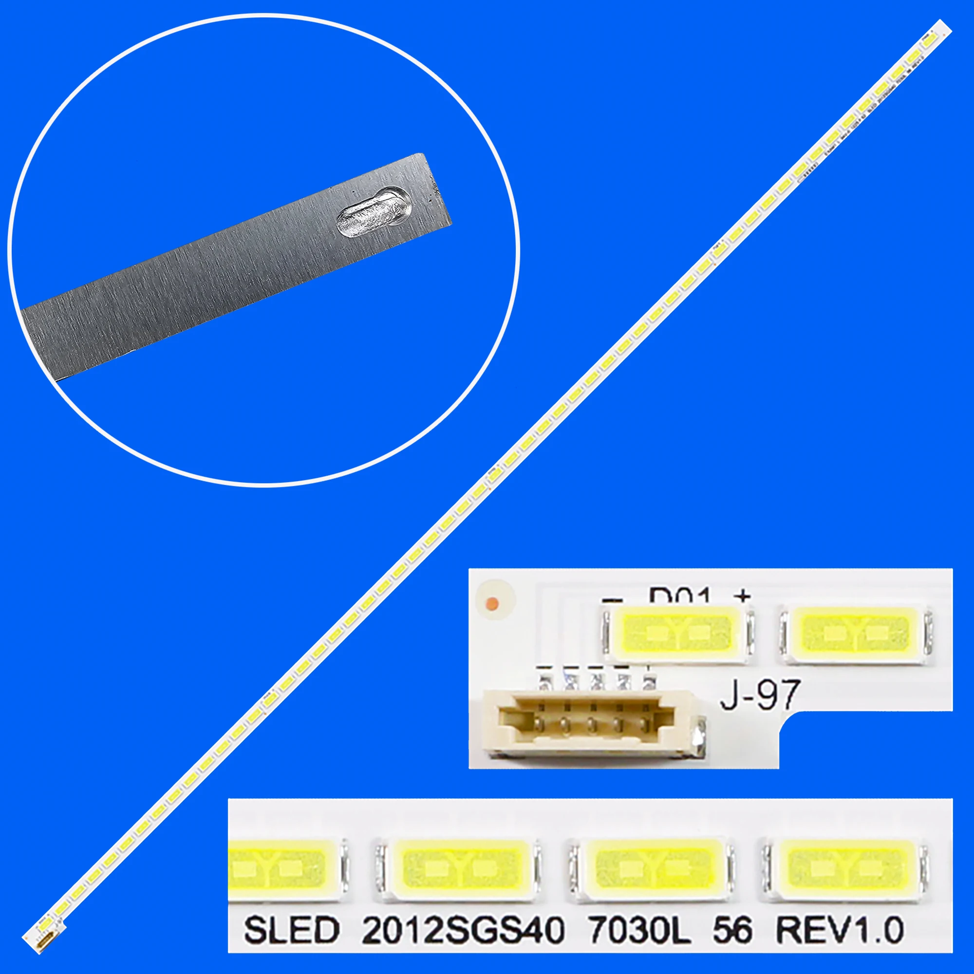 

LED Backlight strip For 40PFL5007K/12 40PFL5007M/08 40PFL5007T/12 40ML963RB 40RL900A 40RL938G 40RL953B 2012SGS40 STS400A64