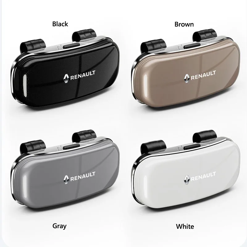 1 قطعة سيارة الشمس قناع نظارات صندوق النظارات الشمسية تخزين كليب لرينو ميجان كليو كوليوس اسبيس كادجار QM6 ZOE كابتور المناظر الطبيعية الخلابة