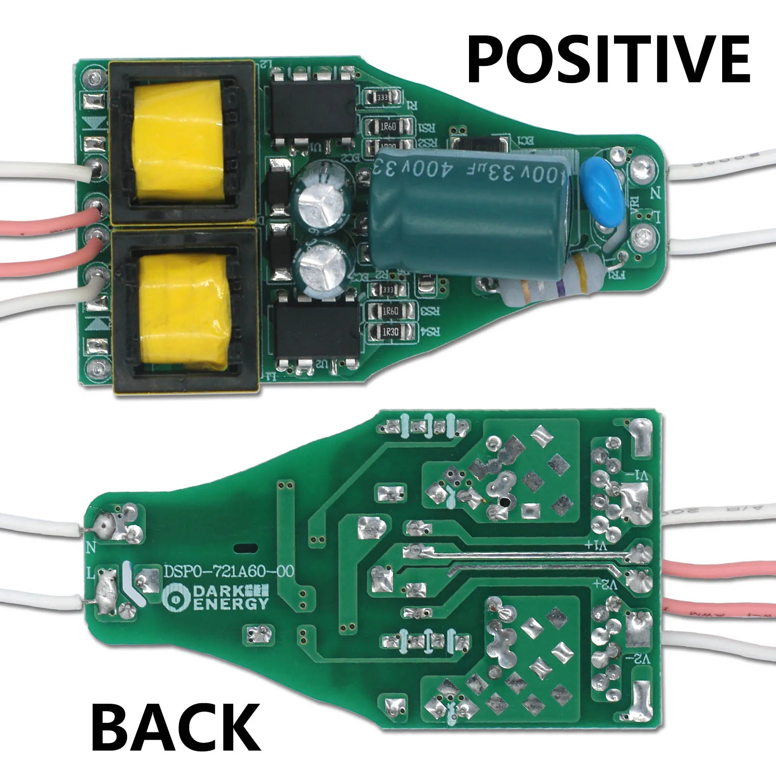 LED Driver 36-50x2W 72-100W Power supply DC120-160V built-in constant current Lighting Transformer 250mA For Purification lamp