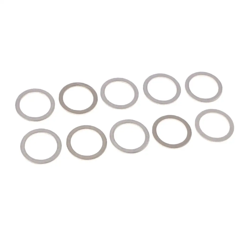 10x Drain Plug Gaskets Crush Washers Seals Rings for Toyota Lexus, Replacement for the Part # 9043018008