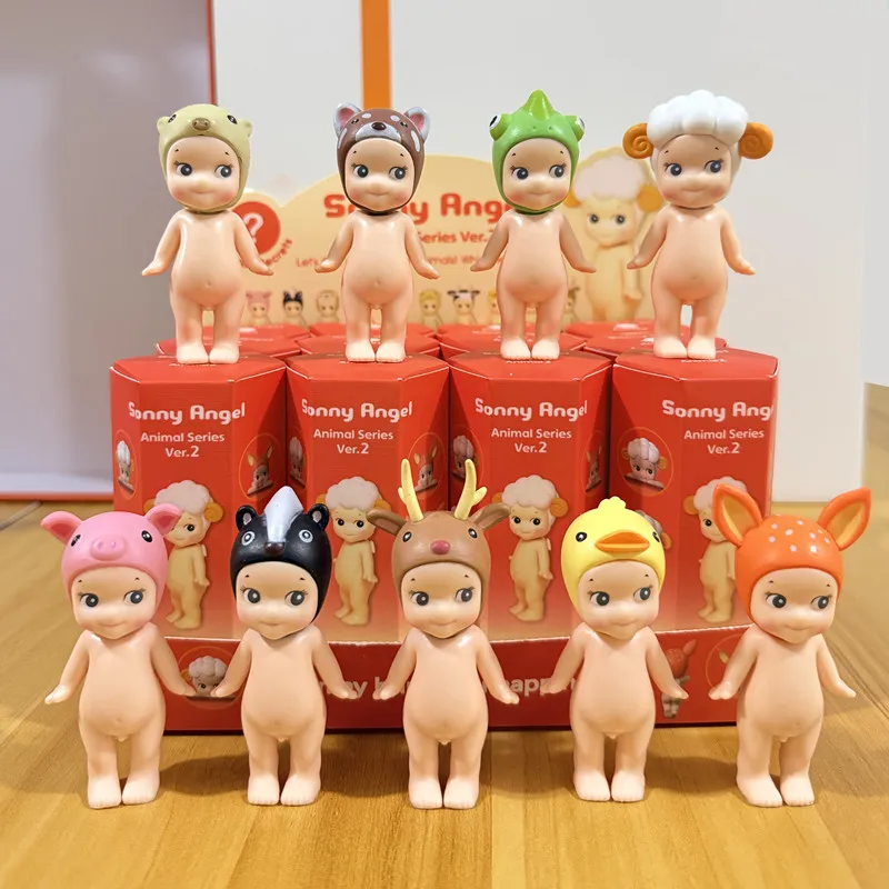 Mini Angel Blind Box Toy – Animal Standing Series (Vol. 2): Cute Figurines for Desktop Decoration – Birthday or Christmas Gift - view 2