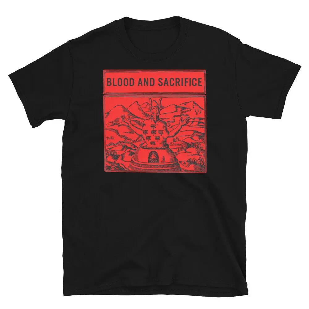 

Футболка Blood and Sacrifice Cult of BAAL демоническая древняя церковь