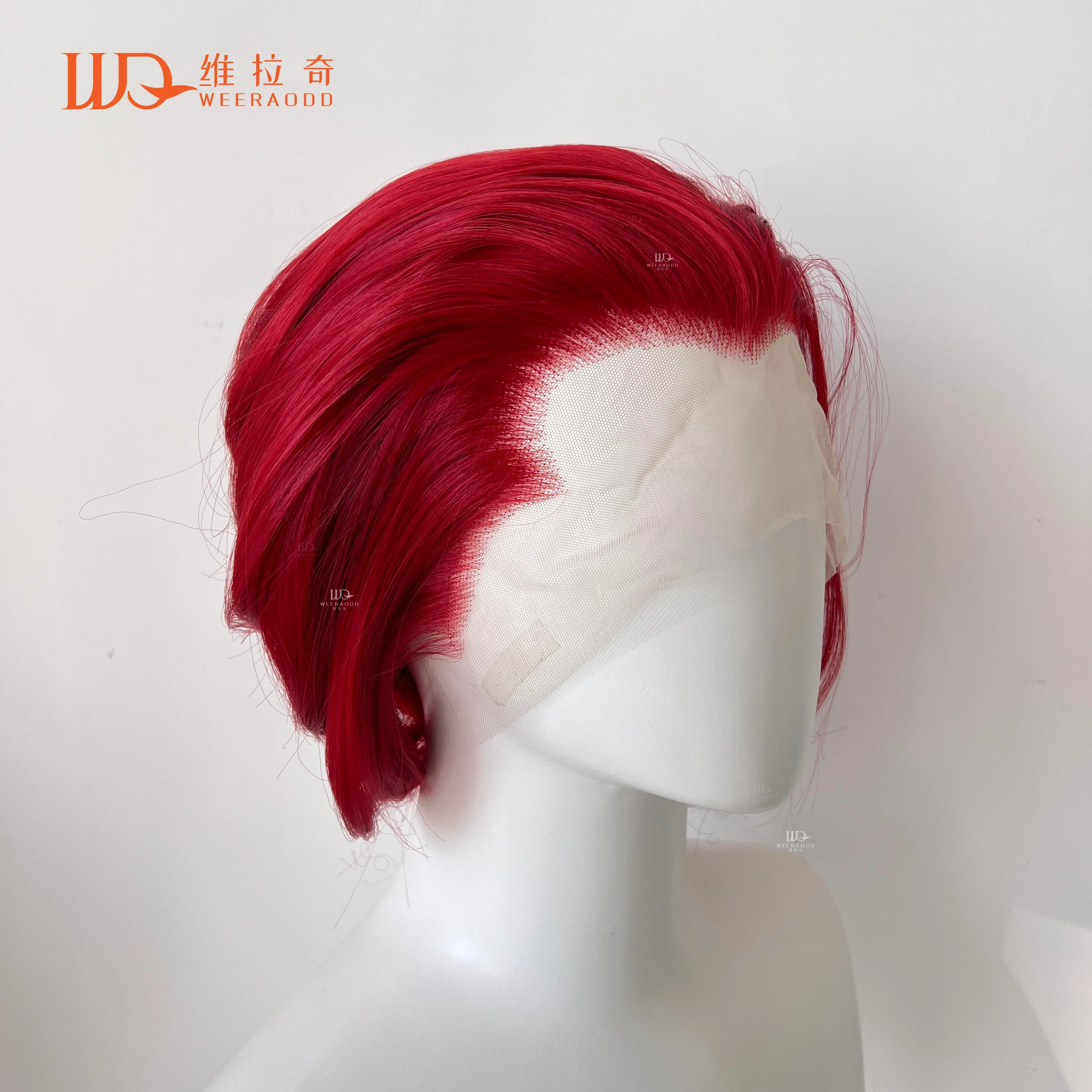 vivid-red​-wig-13-4-lace-front-wig-for-men-short-straight-synthetic-hand-hooked-lace-frontal-hot-resistant-fiber-cosplay-wig