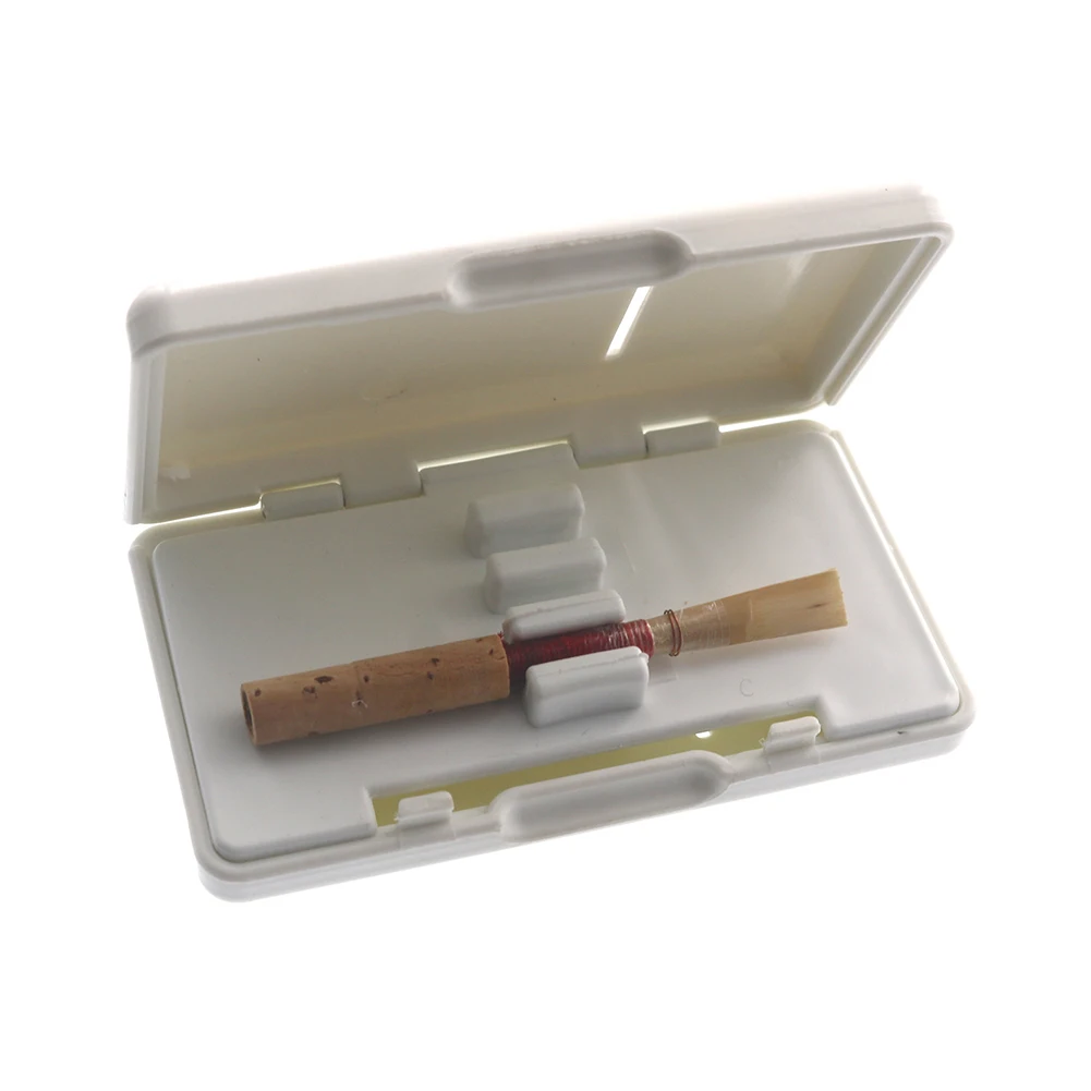 

Oboe Reed Storage Case Portable 6 Reeds Holder Protection Box Container Oboe Reed Carrying Case Travel Accessories