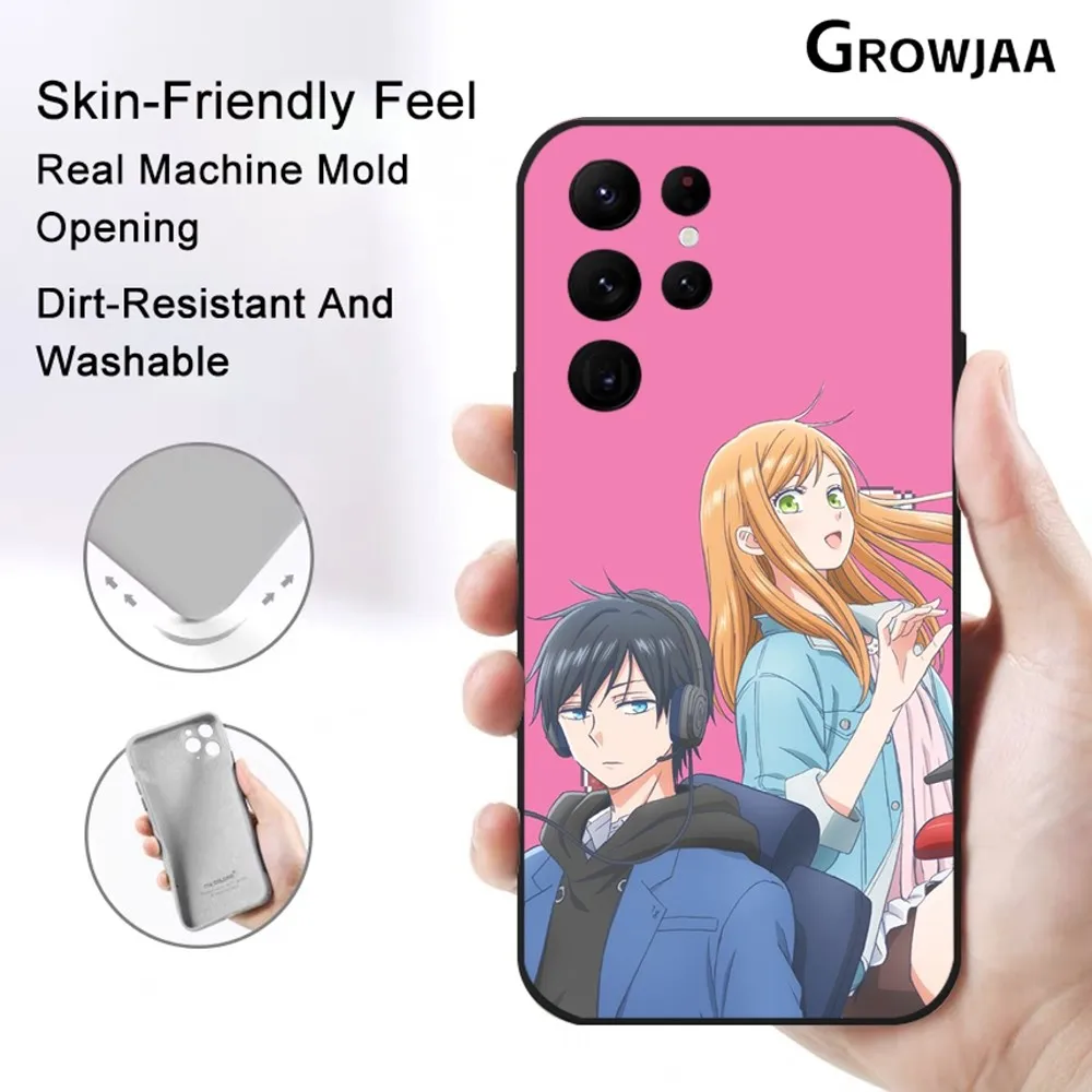 

My Love Story Y-Yamada K-Kun Lv999 Phone Case for Samsung Galaxy S24 Ultra S22 S23 Ultra S21 S20 Protective Silicone Funda