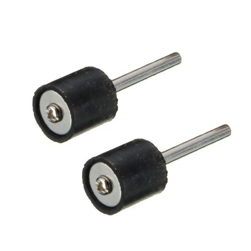 2pcs 1/2\" Rubber Mandrel 60pcs 12.5mm*12.5mm 60-600grit Sanding Belts Engraving For Engraving/etching/grinding/polishing Hot