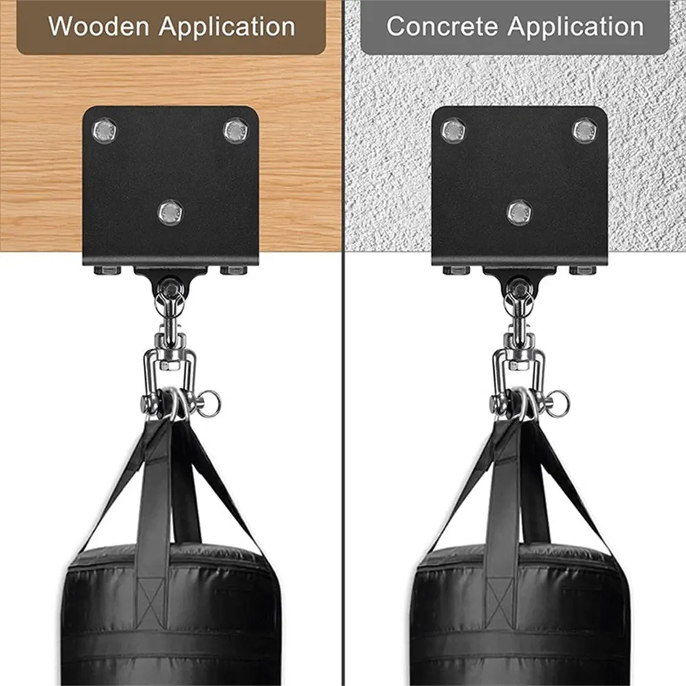 Boxing Bag Ceiling Mount 360 Degree Rotation Heavy Bag Hanger Punching Bag Mount for Boxing Bag Heavy Bag Speed Bag