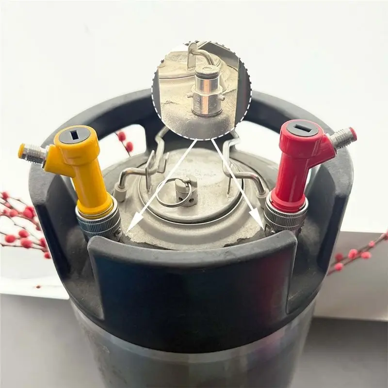 B03C-Pin Lock Disconnect Liquid Gas 1/4