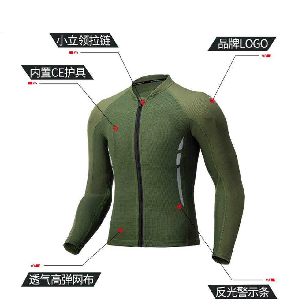 Motorcycle Summer Cycling Breathable Mesh Armor Summer Cycling Anti-Fall CE Protective Armor Motorcycle Soft Armor