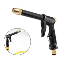 Garden Watering Portable High-Pressure Water Gun For Wash Machine Hose Nozzle Sprinkler Foam Water Gun Cleaning Car