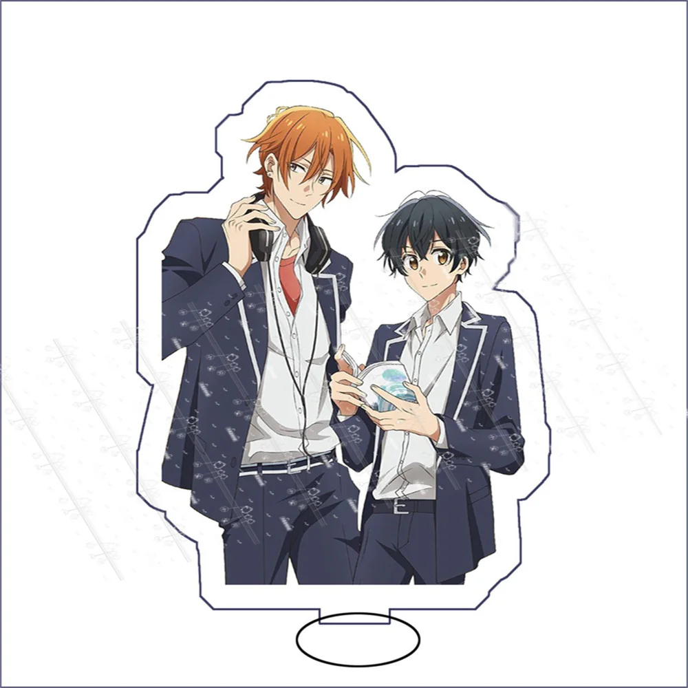 15CM Anime Sasaki and Miyano Acrylic Keychain Stand Model Ornament Accessories Goods Christmas Gifts
