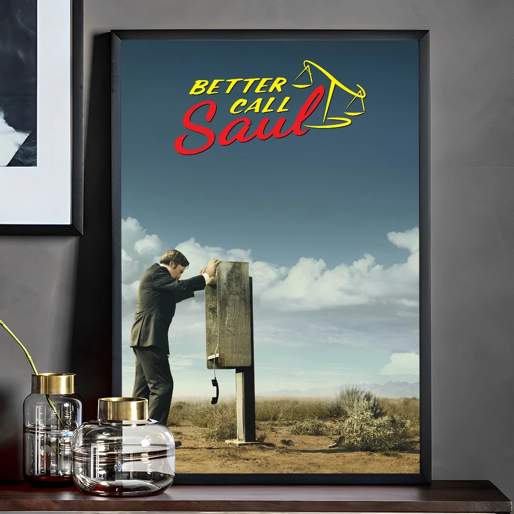 Better Call Saul Classic Vintage Posters Decoracion Painting Wall Art White Kraft Paper Kawaii Room Decor