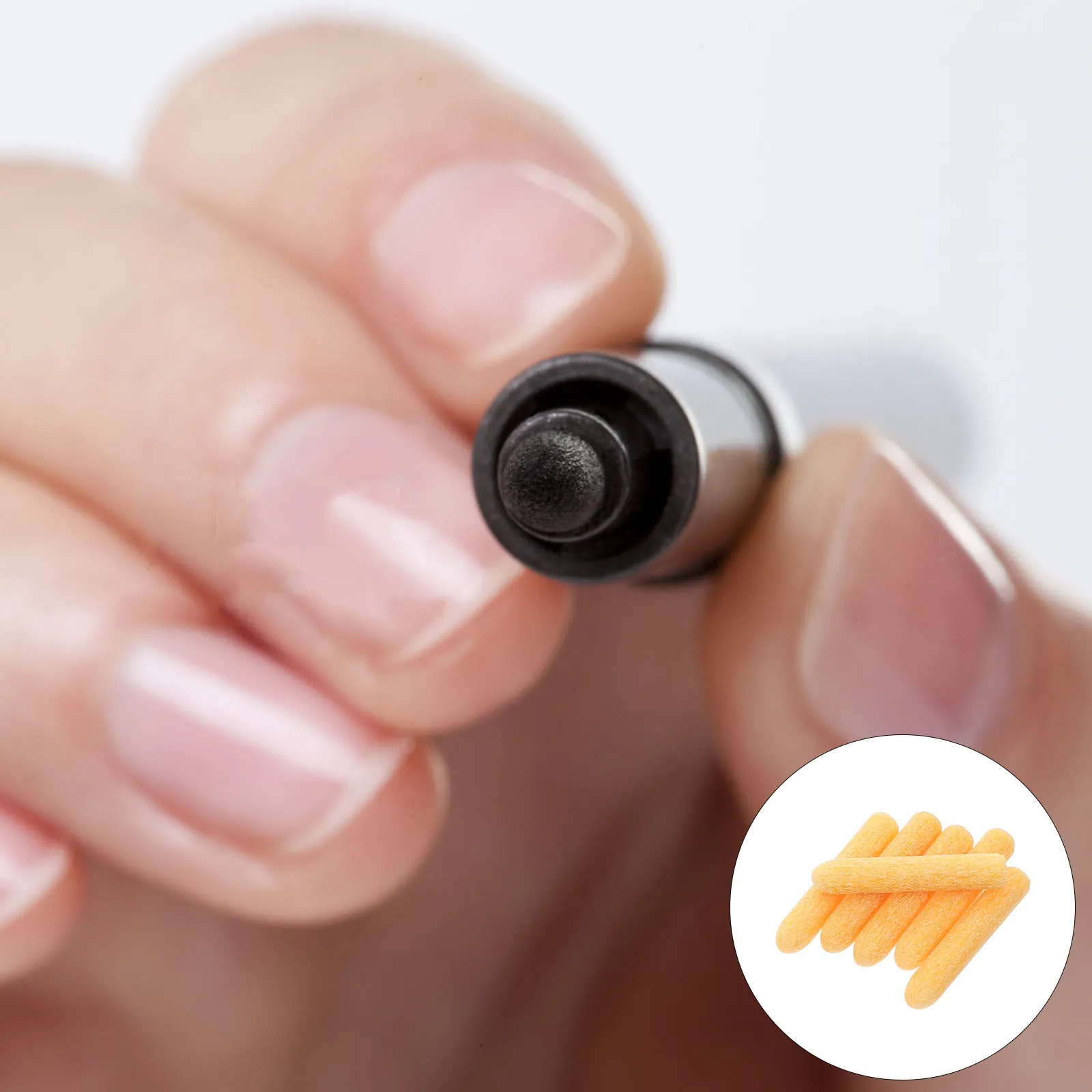 

50pcs Soft Tip Paint Pen Replacement Nibs Acrylic Marker Refill Points Smooth Durable For Drawing Detailing Texturing Art