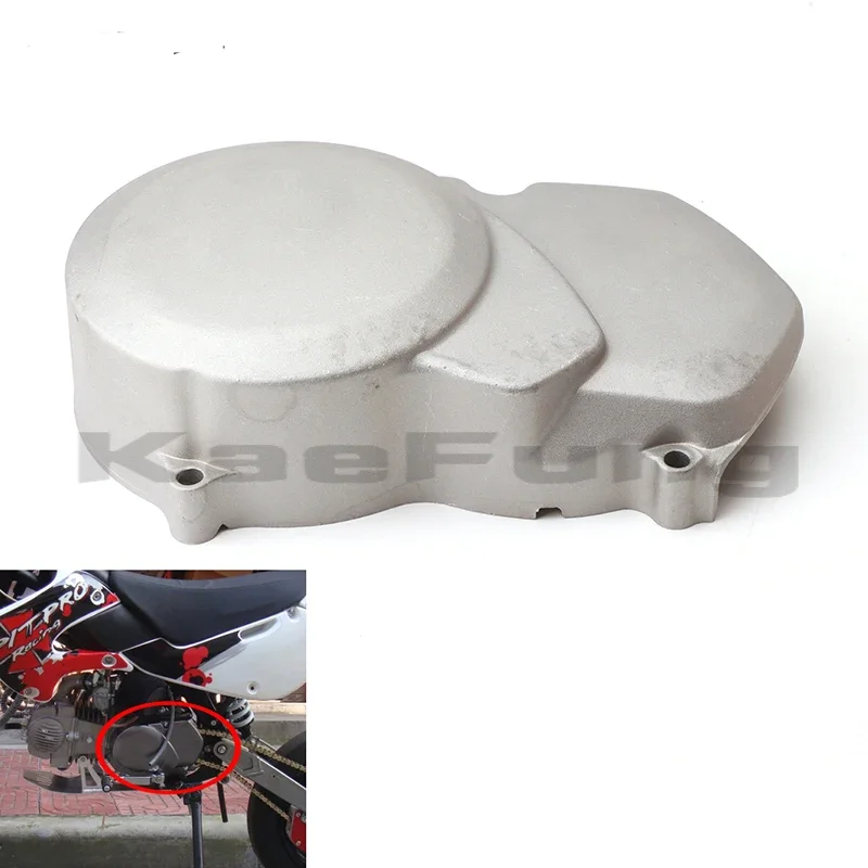 Motocross Kayo Apollo Spare Parts for YinXiang YX160 Engine Side Cover Left Shell Chain Cap Dirt Pit Bike Motorcross Accessories