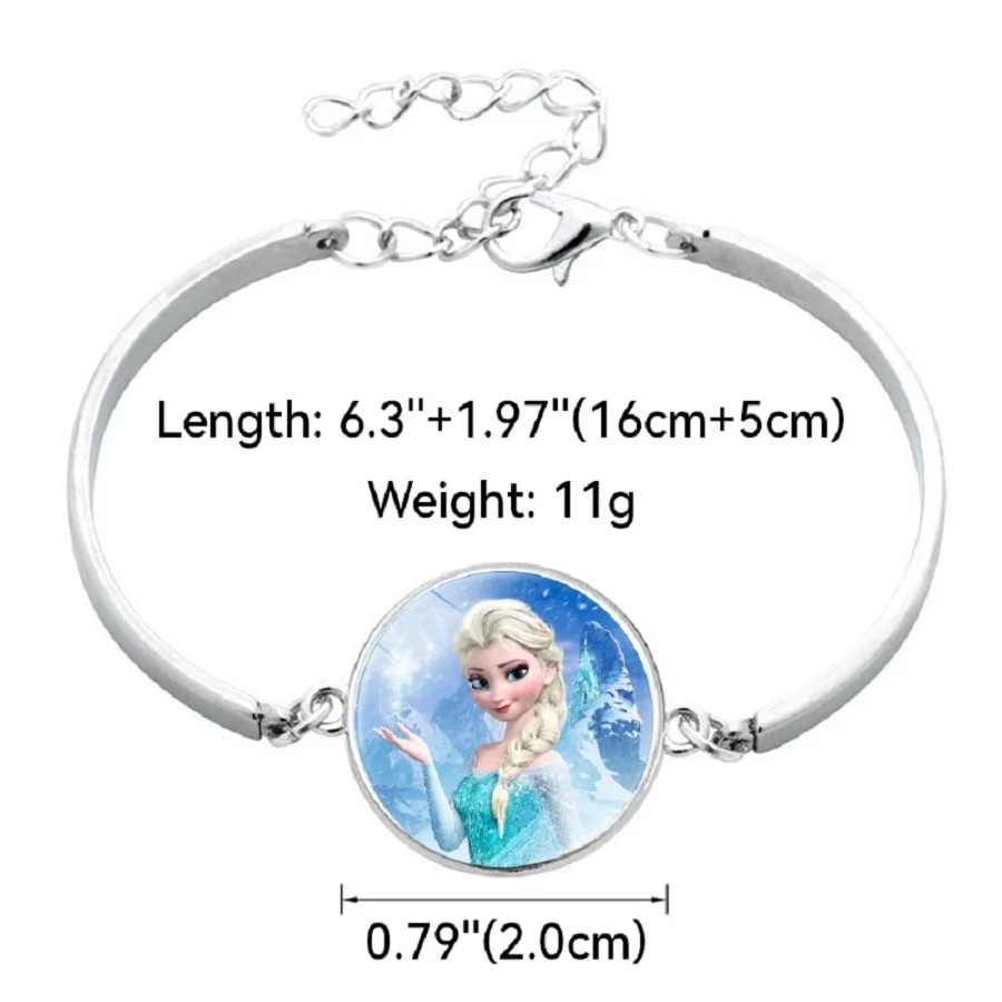 Frozen Wristband - Versatile Daily Accessory with  Detailing - Cute Jewelry for Gift-Giving or Personal Style