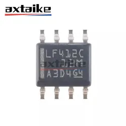 10 Uds LF412CDR SOP-8 LF412C LF412 SMD Chip Dual JFET-INPUT amplificador operacional IC