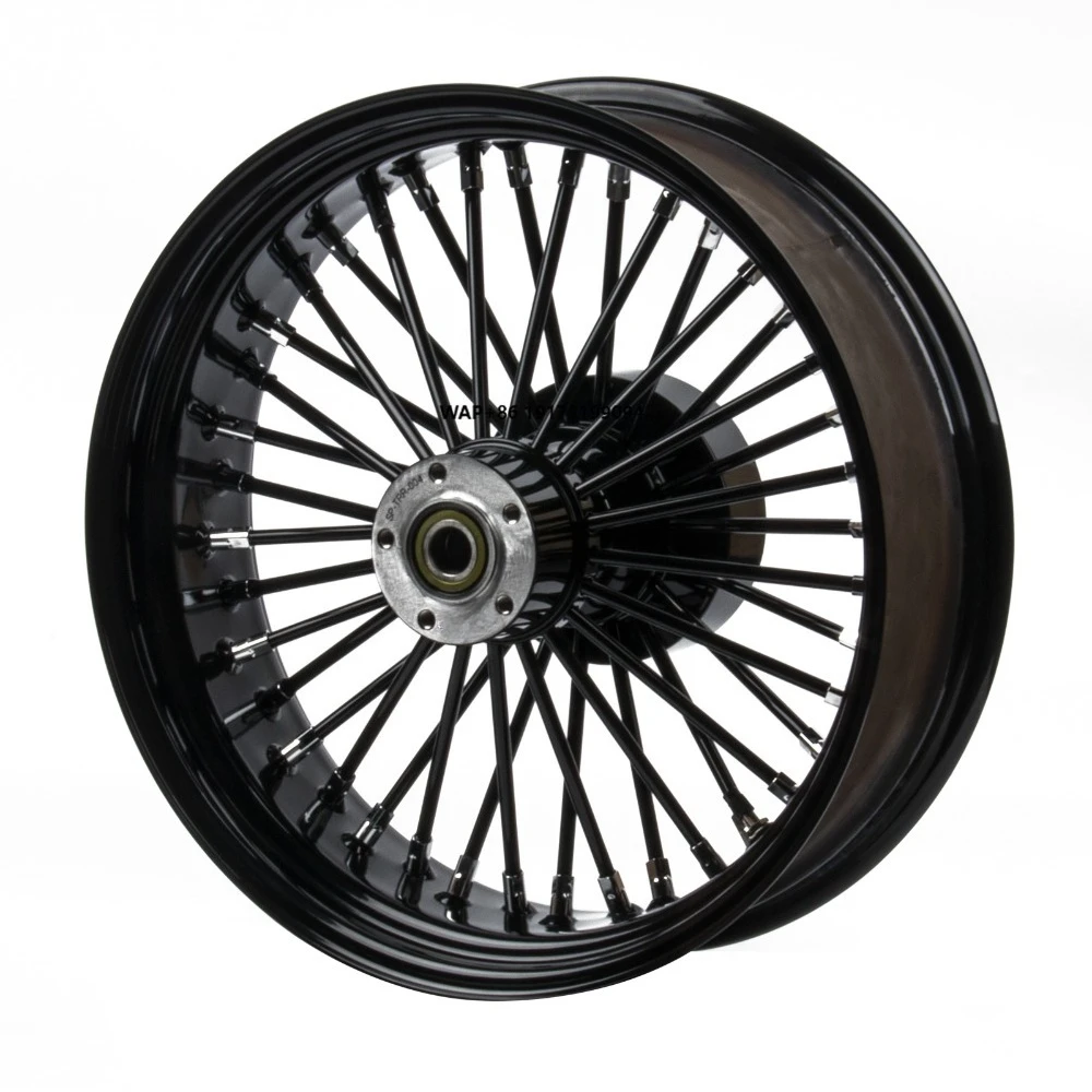 

Factory Sale Tubeless Black Fat King Spoke 18*5.5'' Wheel Rim Hub for 14-later Touring Gloss Black