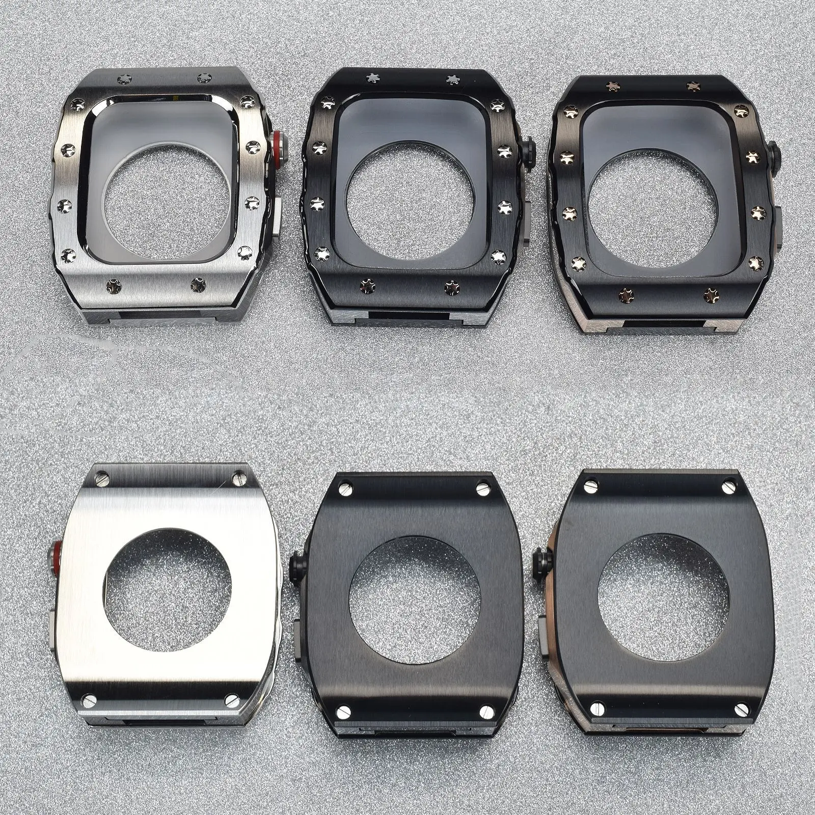 Подходит для часов Apple Watch, из нержавеющей стали, 55 см, ремешок 44/45 мм