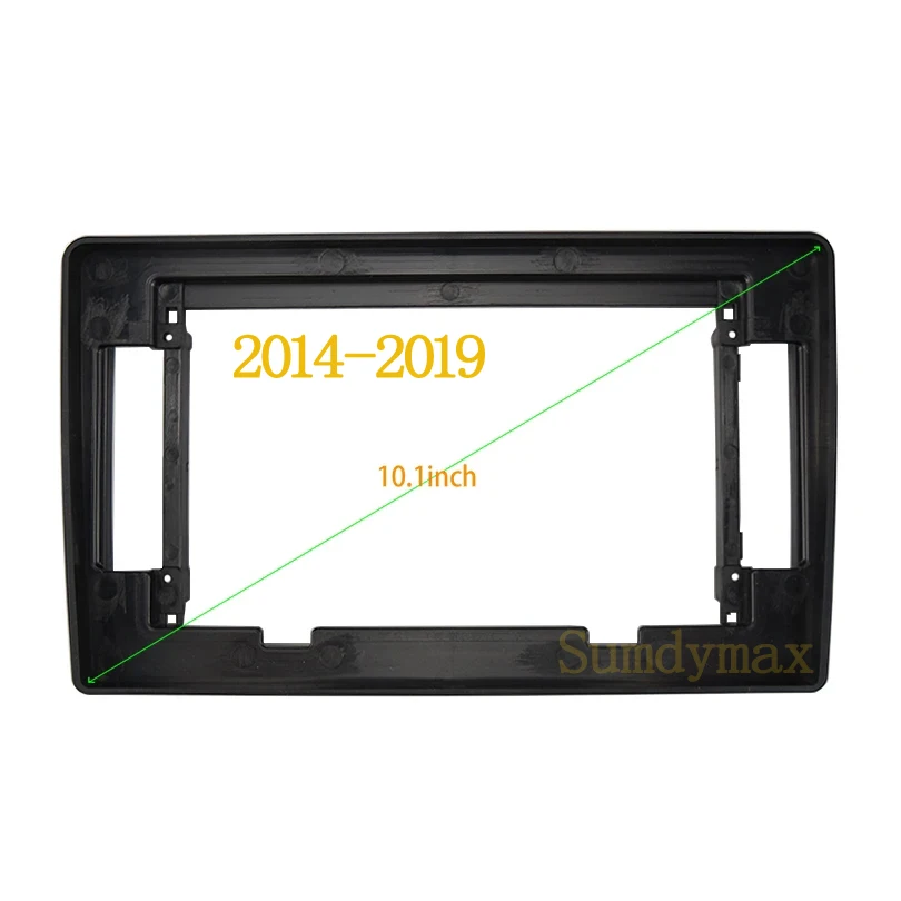 Car Dashboard DVD 10.1 Inch 2Din Audio Fascia Trim Panel for Nissan Livina 2007-2019 Stereo Android Player Navigation Frame