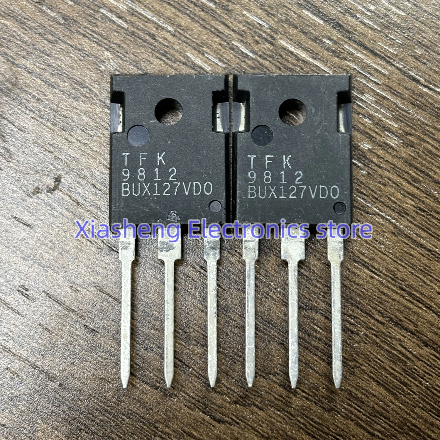 

New Original 5Pcs BUX127VDO BUX127 TO-247 400V 15A 125W Transistor In Stock