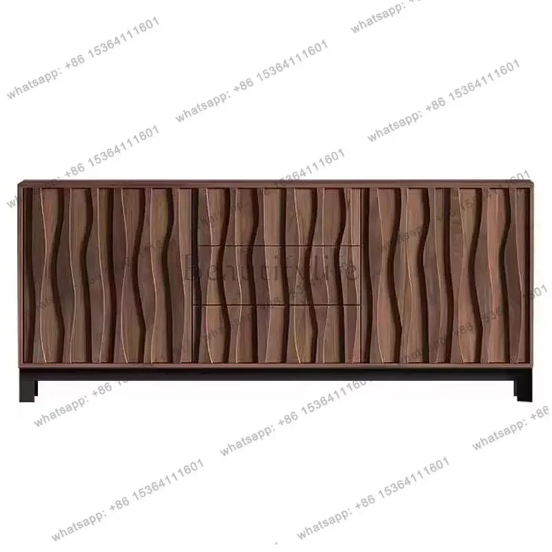 

FG26Solid wood dining side cabinet, living room storage locker, Chinese antique TV