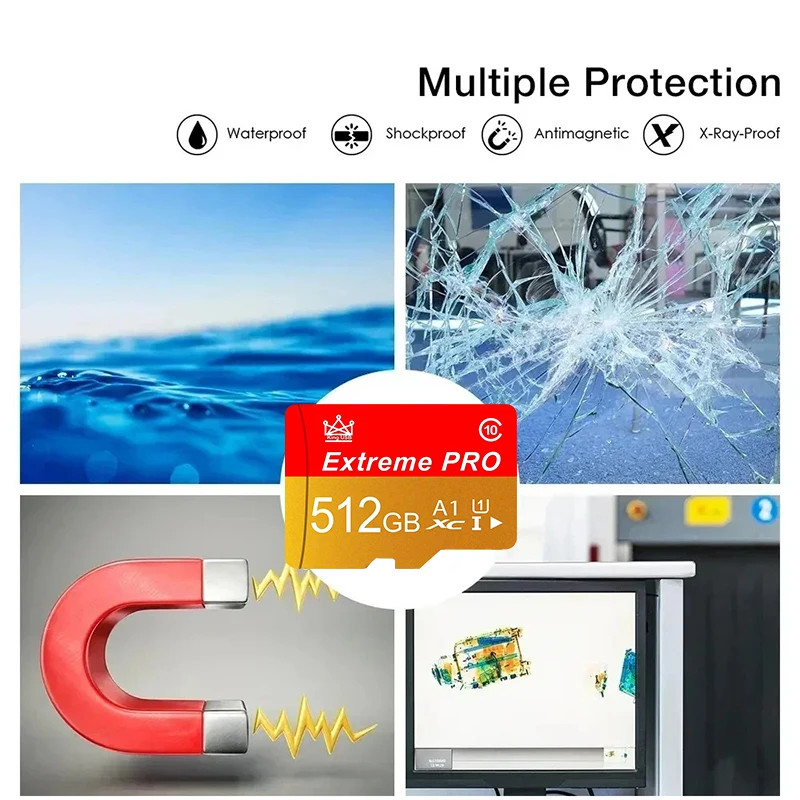 Image 5: Carte Micro SD 100% originale, la plus récente, pour téléphone/ordinateur/appareil photo, 64 Go, Micro TF Mini SD Card