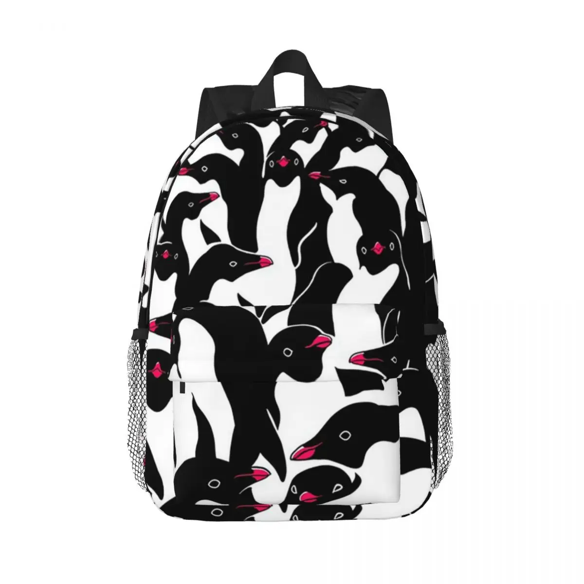 

Meanwhile Penguins II Backpacks Teenager Bookbag Casual Children School Bags Laptop Rucksack Shoulder Bag Large Capacity