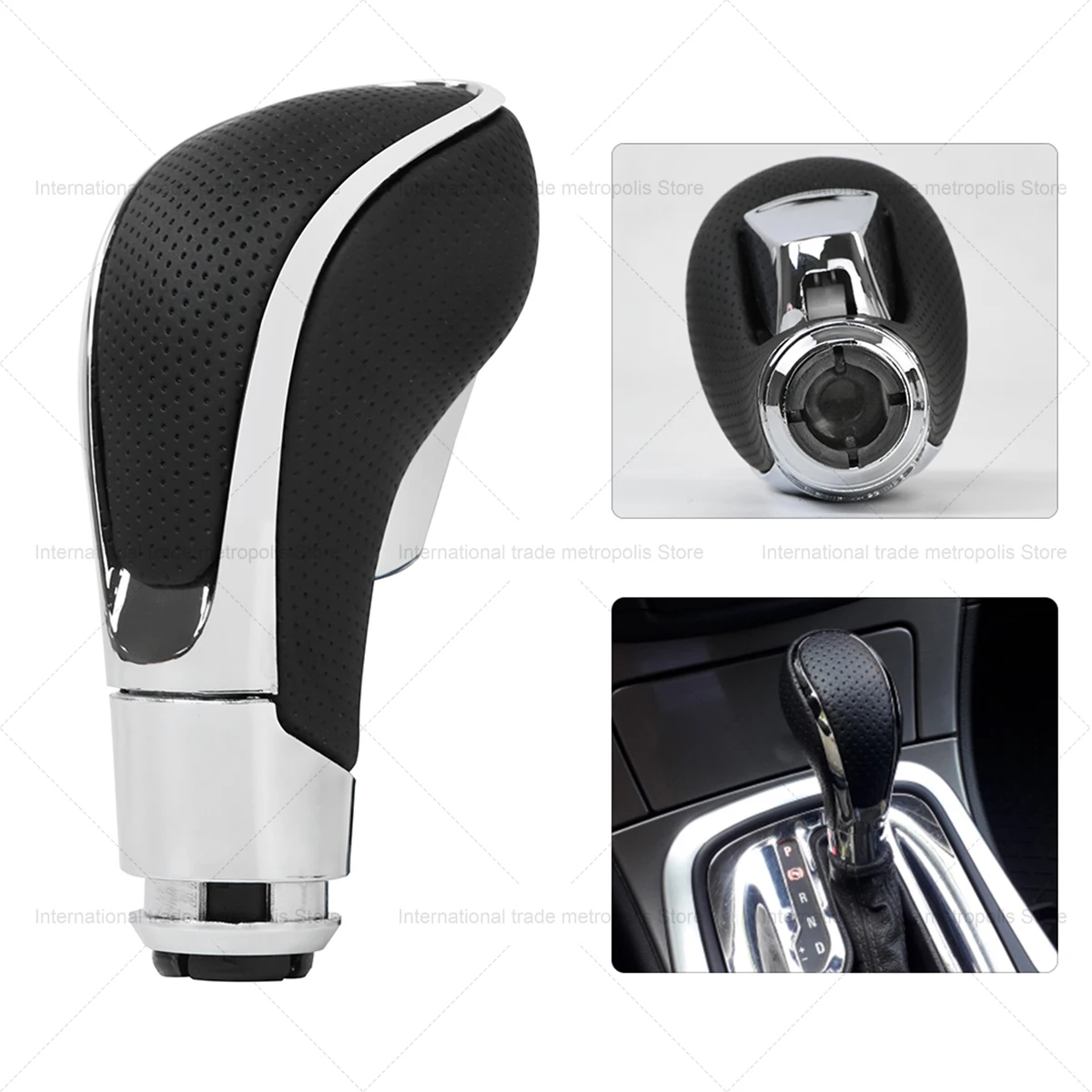 Automatic Gear Shift Knob for Buick Regal & Opel Vauxhall Insignia Astra J, Compatible with GM Models 2009-2015 - view 5