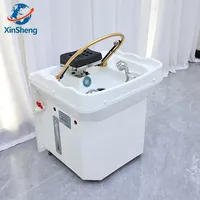 XinSheng Head SPA Fumigation Hydrotherapy Equipment Portable Move Hair Salon Heating Water Circulation Shampoo Sink Hairdressing