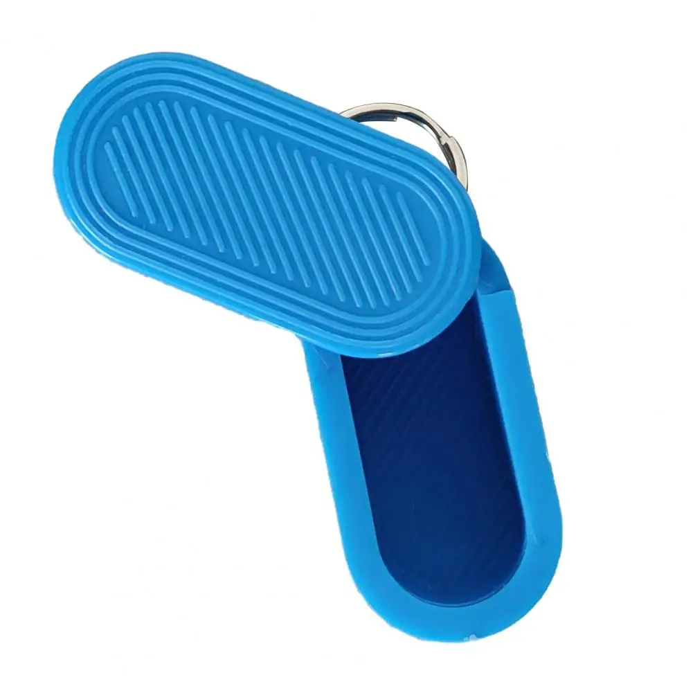 Pill Box Magnetic Slide Design Pocket-sized With Hanging Keyring Hand-assembled Pill Dispenser Case Keychain Mini Pill Holder