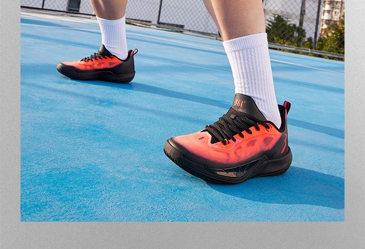 361 Degrees BIG3 Team 4.0 Herren-Basketballschuhe, stabiler Aufprallschutz, langlebig, verschleißfest, atmungsaktiv, Turnschuhe 672621113 – Detail 24