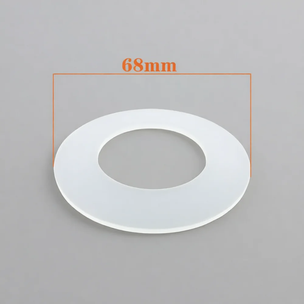 Bathroom Toilet Repair Part Silicone Seal Ring For Water Tank Flush Valve Replacement Gasket Leakage Prevention Tool