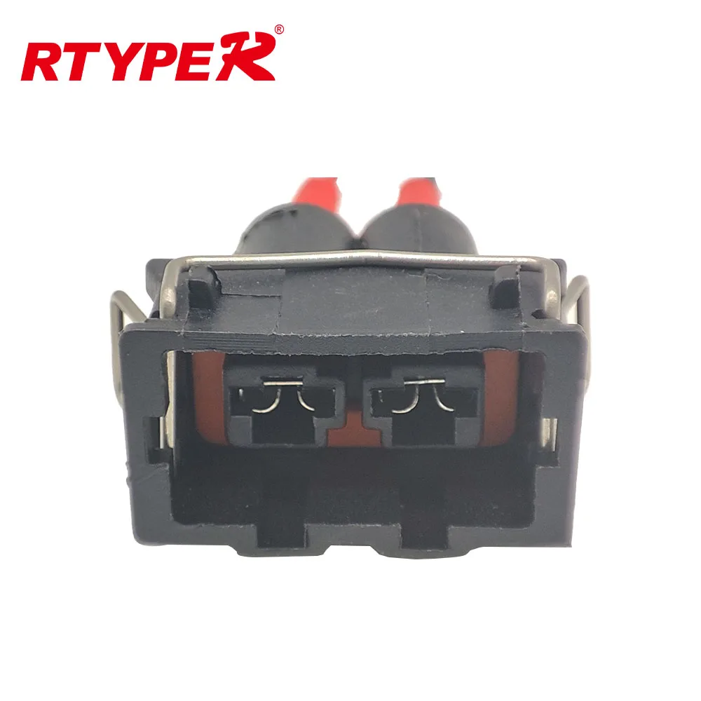 For 2 Pin 6.3mm series female automotive waterproof Sound Horn plug Connector 357 951 772 357951772 17346-000-000For VW 0090-160