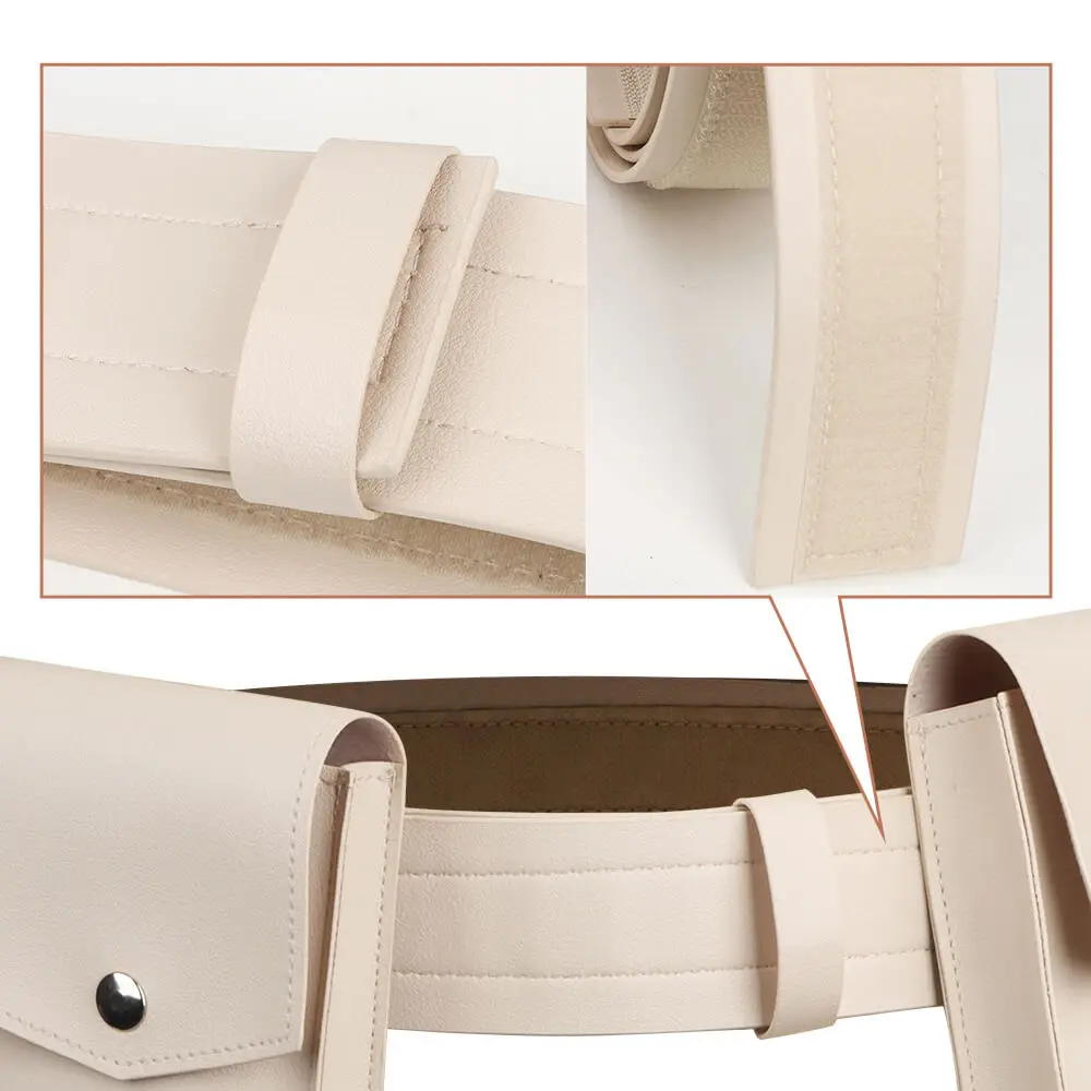 SW Queen Padme Amidala Verstellbarer Gürtel Auf Lager Holster Set Tasche Film Halloween Cosplay Kostüm Requisiten Zubehör PU Leder