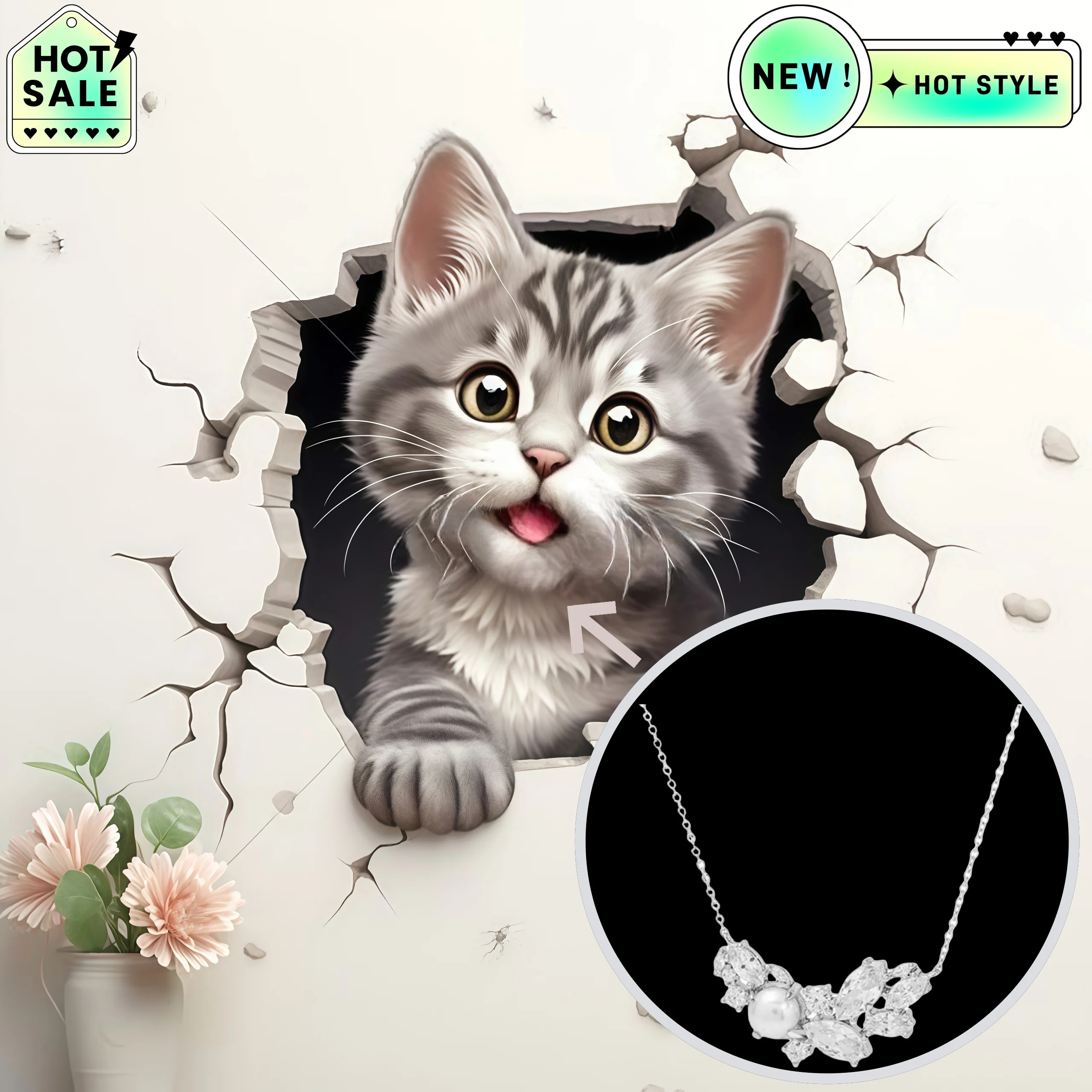 

2025 Hot Selling Brand Women's Starry Necklace Simple, Fashionable, Luxurious Jewelry Suitable for Gifting To Friends