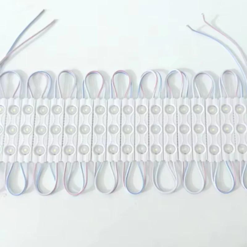 2025 جديد السوبر مشرق 20 قطعة 2835 3 LED وحدة 1.5 واط الأبيض مقاوم للماء ضوء الزخرفية لعلامة إلكتروني علامات الإعلان