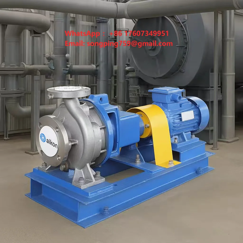 Horizontal End Suction Centrifugal Pump Marine Centrifuge Water Pumps with High Flow Industrial Freshwater Transfer System