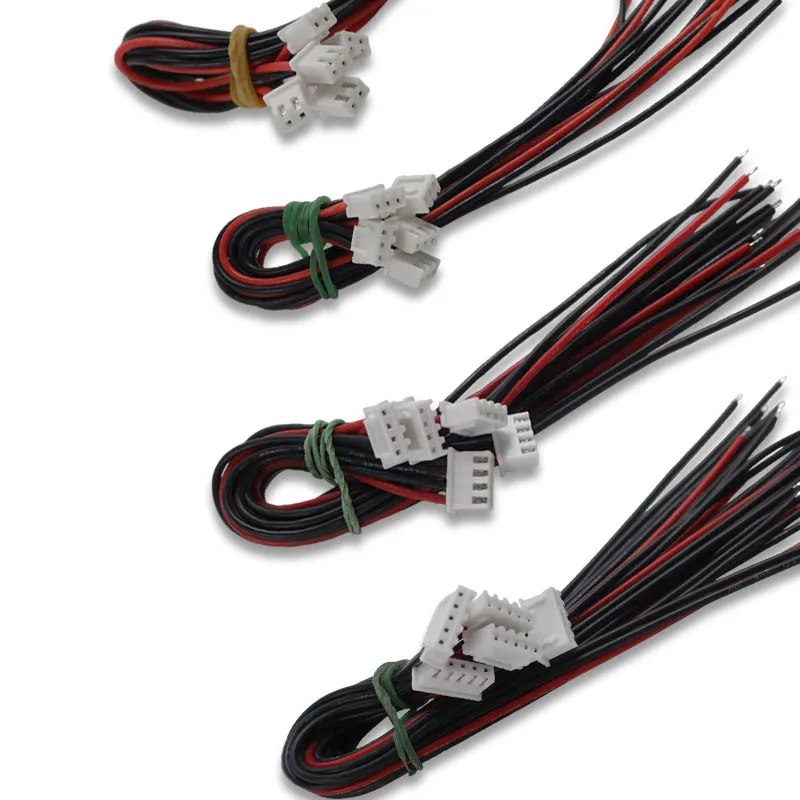 5Pcs 22AWG 20CM 1S -8S Lipo Balance Wire Extension Charged Cable XH2.54 Male Plug For RC IMAX B6 Connector Plug Wire view 3