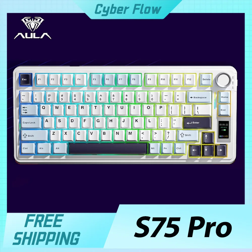 aula-s75-pro-clavier-mecanique-trois-modes-rgb-claviers-de-jeu-sans-fil-d'echange-a-chaud-4000mah-avec-joint-de-bouton-d'ecran-pc-gamer-cadeau