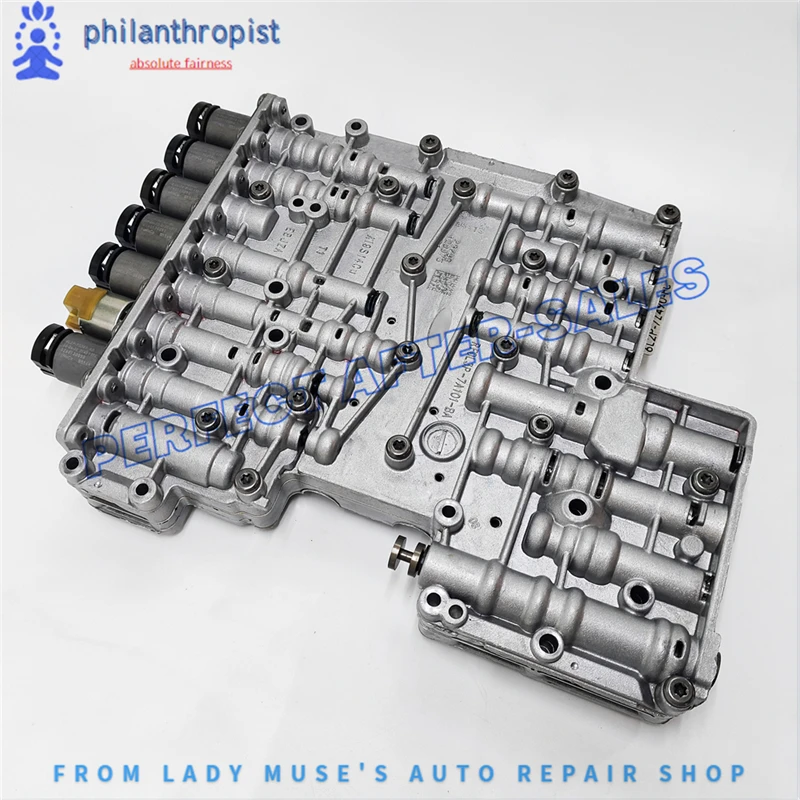 Válvula Solenoide negra, cuerpo de válvula de transmisión 6R80 para Ford F-150 Explorer Pilot Mustang Ranger Everest, generación 2011-UP