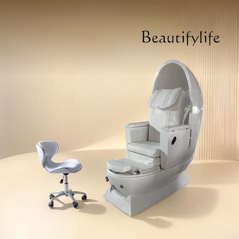 Nail Scrubbing Chair Nail Beauty Sofa Electric Massage High-End Recliner Spa Foot Massage Spa Chair