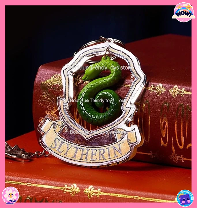 قلادة صندوق أعمى متأرجح من الأكريليك من مينيسو هاري بوتر - سلسلة مفاتيح إبداعية كرتونية أصلية