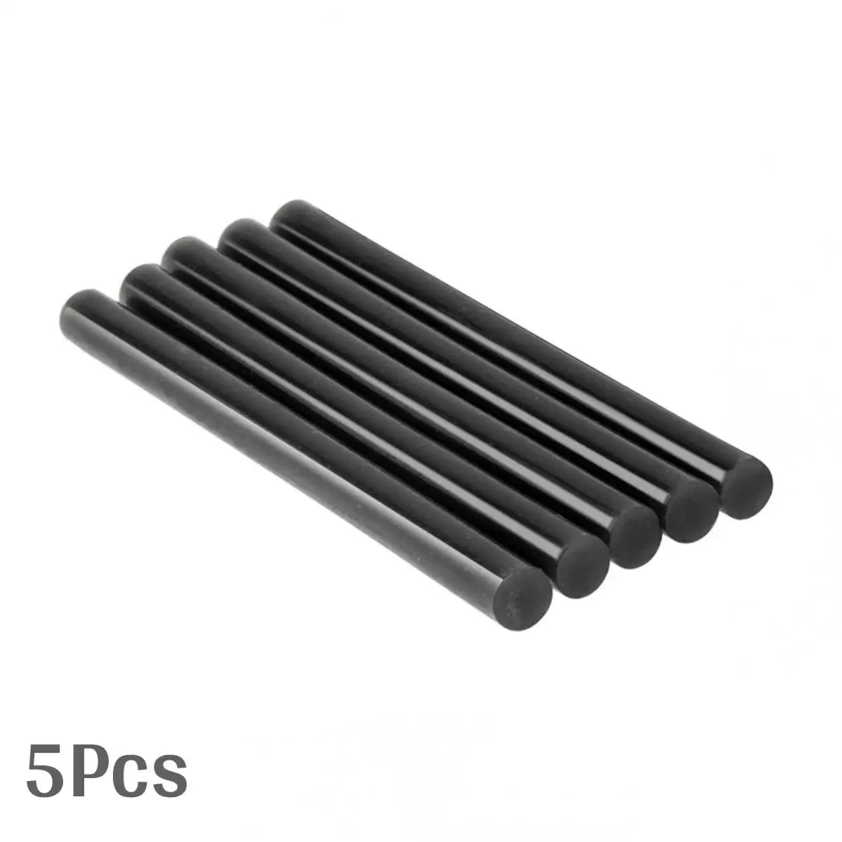 5 Stück 10 Stück schwarze Heißklebestifte 7 mm x 100 mm selbstklebende Heim-DIY-Werkzeuge für Heißklebepistole, Bastelalbum, Reparatur, Klebestift