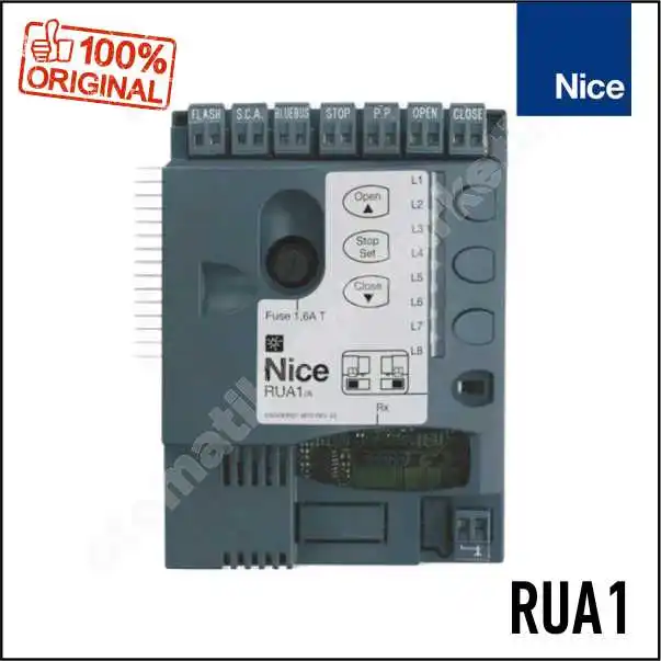 Nice RUA1 Replacement Control Unit (Run 1800/2500 Compatible)