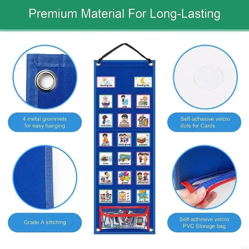 Biểu đồ bỏ túi thường xuyên của W89C cho trẻ mới biết đi, công cụ hỗ trợ hành vi trách nhiệm