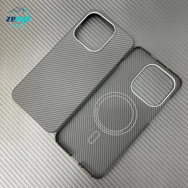 

Арамидный чехол премиум-класса из углеродного волокна для OnePlus 15, супермагнитный ультратонкий легкий защитный чехол для линз, устойчивый к царапинам корпус