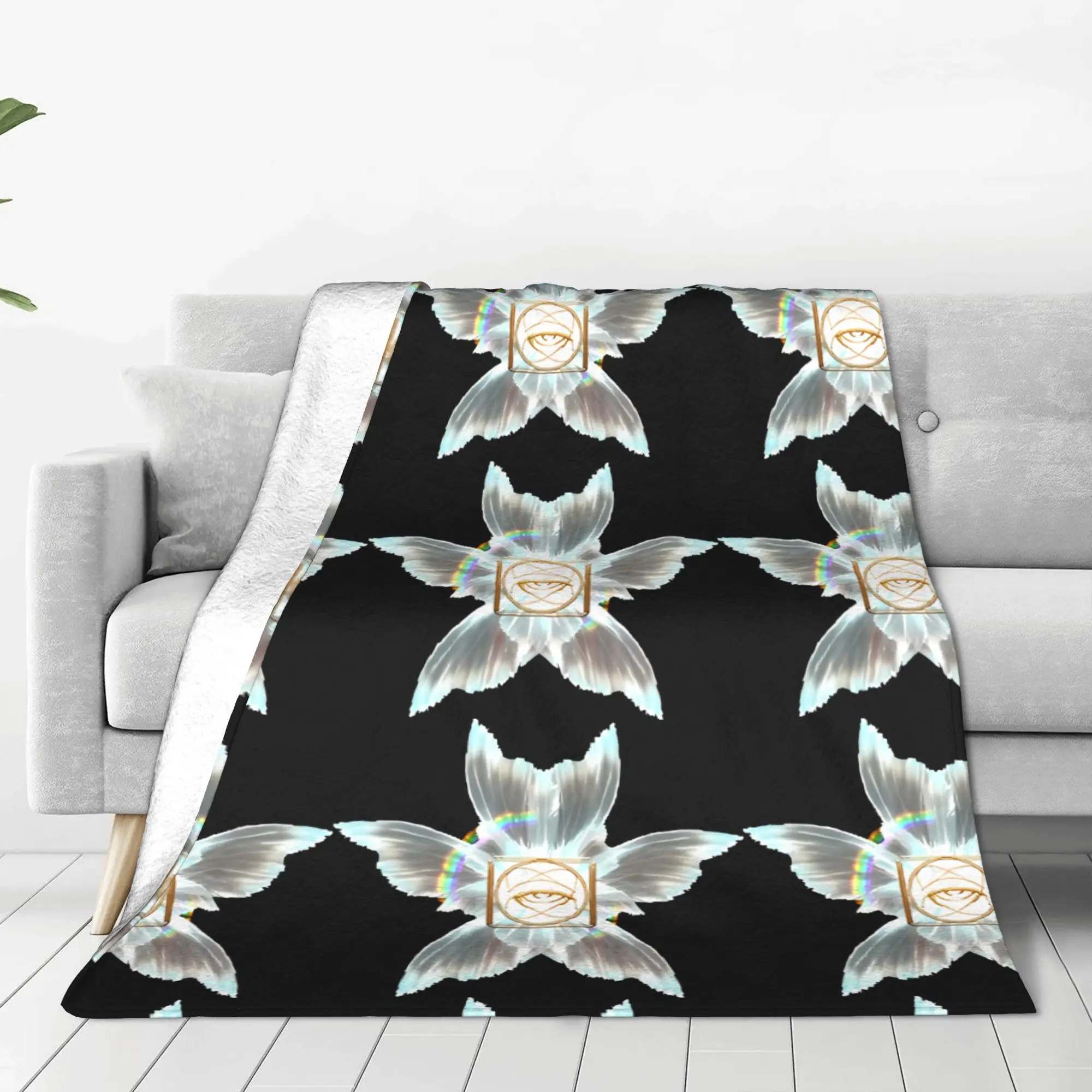 1PC Home Cutecore Providence Ultrakill Blanket Super Cosy Plush Home Living Room Sofa Halloween