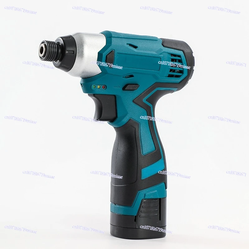 Rechargeable impact driver 18V electric screwdriver household lithium battery cone hand drill wrench