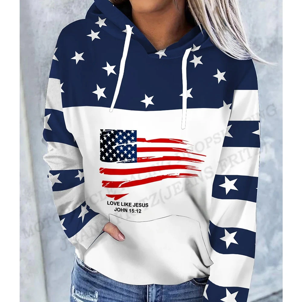 3D Print USA Flag Hoodies Sweatshirt Men/Women Hooded Eagle Autumn Winter Hoody Black Polluver Big Size America Jacket