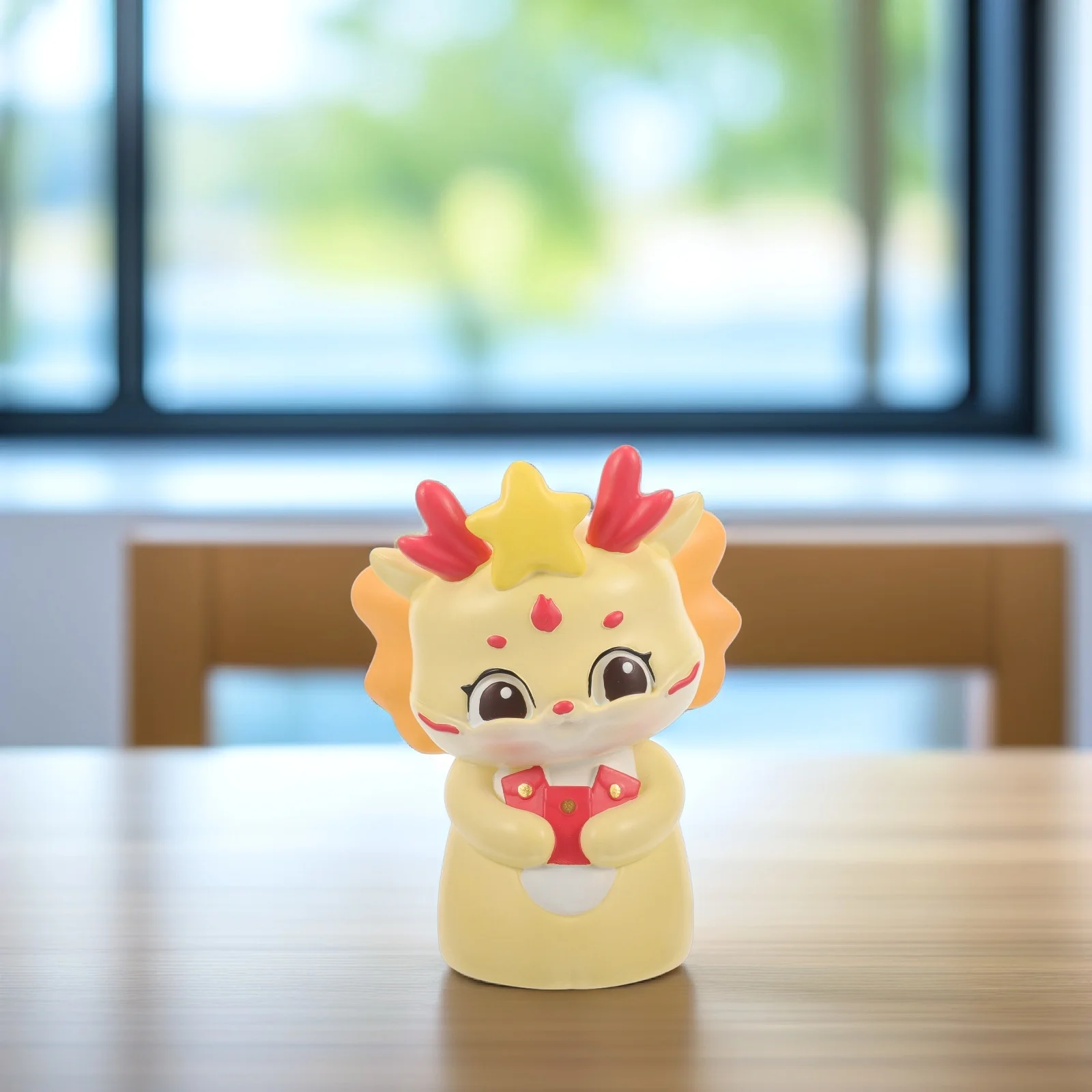 Dragon Piggy Bank Cute Cartoon Design Large Capacity Coin Storage Desktop Decoration for Kids Money Saving Habit Organizer Gift